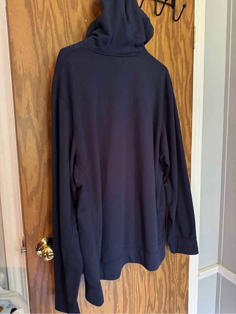 Nike Navy and Royal Blue Pullover Hoodie